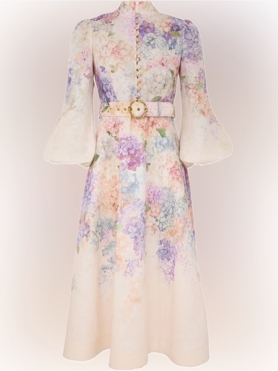 Zimmermann Dresses & Skirts - Zimmermann illuminati Floral Pastel Dress Size 0